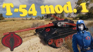 WoT T54 First Prototype  T54 Mod 1  WoT Cobra Tank [upl. by Adnilak120]