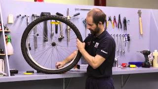 Bicycle Puncture Repair  Fixing A Flat Tyre Fast [upl. by Bathsheeb]