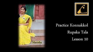 Konnakkol in Rupaka Tala II Lesson 10 II Bhumisuta Welfare Foundation of Performing Arts [upl. by Aivatnwahs]