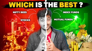 Mutual Funds Vs ETFs 💹 💰Nifty 50 Index Fund vs Nifty Bees 🏆 Which is Better 🤔 TS [upl. by Guzel]