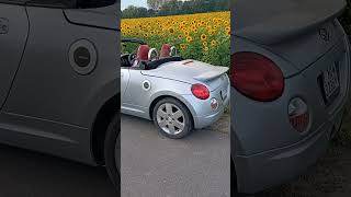 Daihatsu Copen und Sonnenblumen  Copen and Sunflowers [upl. by Garihc191]