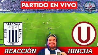 ¿ROBO  ¡U GANA LE CLASICO 🔴 ALIANZA LIMA 01 UNIVERSITARIO 🔴EN VIVO🔴Reaccion Hincha [upl. by Kirad639]