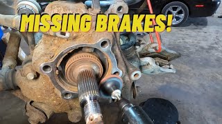 Brakes DELETED still has Grinding Noise Rusted out 2011 Kia Sorento 24 36 [upl. by Attenwahs]