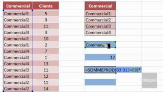 Excel 2007  Calculez un nombre de clients [upl. by Ailegna736]