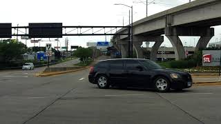 St Louis Lambert International Airport Access Road inbound [upl. by Akienom]