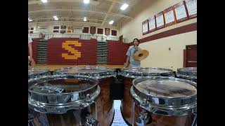 2022 Irondale Winter Drumline Tenor Cam [upl. by Zsuedat]