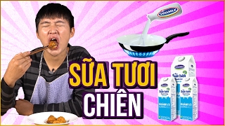 Hướng dẫn làm món SỮA TƯƠI CHIÊN cực thơm ngon  How to cook Fried Milk [upl. by Evadnee]