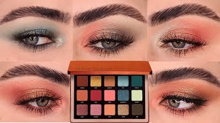 5 LOOKS 1 PALETTE WITH THE NATASHA DENONA ZENDO PALETTE [upl. by Susi217]