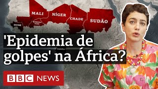 O que explica onda de golpes militares na África [upl. by Nic]