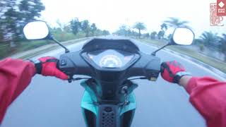 Supra x 125 Top Speed 160cc tipe 3 [upl. by Keegan690]