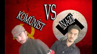 KOMÜNİST VS NAZİ  Porçay Rap Savaşları [upl. by Aitnecserc]