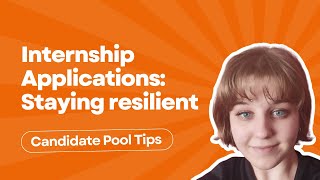 Tips for Staying Resilient with Dagmara  Candidate Pool Tips [upl. by Rannug]