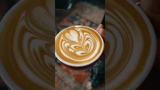 LATTE ART LEAF [upl. by Suhploda]