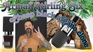 black afgano clone for cheap  armaf Stirling Six [upl. by Geraldine610]