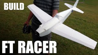 Flite Test  FT Racer Slinger  BUILD [upl. by Salbu]