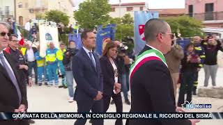 Giornata della memoria in Consiglio Regionale il ricordo del sisma [upl. by Greggs]