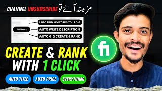 New TOOL How To Create amp Rank Fiverr Gig On First Page  Fiverr Gig Ranking  Fiverr gig [upl. by Portingale301]