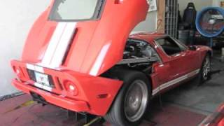 2005 Ford GT Pulley and Tune on the Dyno [upl. by Onateag516]