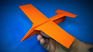 Origami Airplane  How to Make a Paper Airplane Glider that Fly Far  Easy Origami ART Paper Craft [upl. by Rheingold]