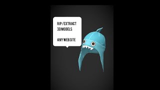 How to Ripdownload 3D Models From the websites short tutorial [upl. by Bergstrom202]