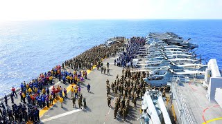 City At Sea Life Inside World’s Largest US Navy Aircraft Carrier  Full Documentary [upl. by Dyan711]