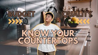 Whats the SECRET to Picking the Perfect Countertop [upl. by Elin]