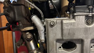 WRX UP PIPE TO TURBO LEAK How to diagnose easy amp fix [upl. by Sivle]