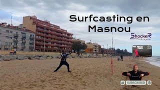 surfcasting en el Masnou con las Chikara [upl. by Jenkel]