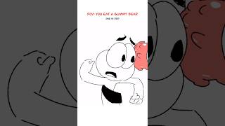 Gummy Bears Are Chasing Me 😳 Animation Meme shorts [upl. by Levitt929]