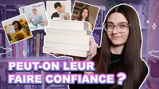 JE TESTE LES MEILLEURS LIVRES SELON BOOKTUBE  6 chaînes 6 recommandations vlog lecture [upl. by Onitrof]