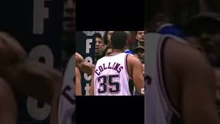 Flashback Kenyon Martin punches Corey Maggette [upl. by Ahsinhoj]