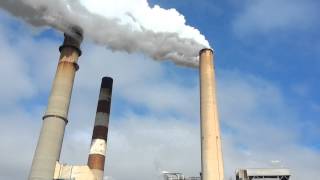 smokestacks at Manatee Viewing Center [upl. by Aleek]