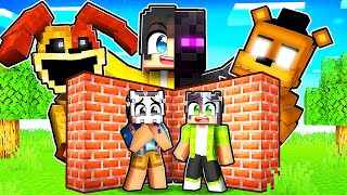 Hayatta Kalmak İçin İnşa Et Yarışmasında Kılık Değiştirme İle Trolledim  Minecraft [upl. by Eimia]