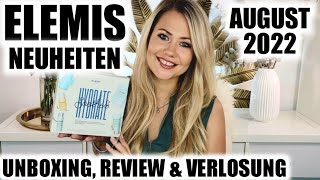 Elemis Neuheiten August 2022  Unboxing amp Verlosung [upl. by Sato]