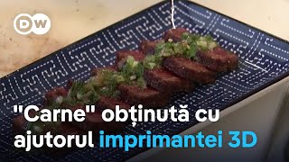 quotCarnequot obținută cu ajutorul imprimantei 3D [upl. by Tijnar]