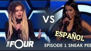 Zhavia vs Elanese The Four Subtitulado al Español  The Four en Español [upl. by Bravar]