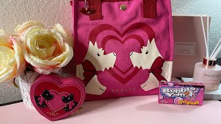 What’s in my Radley London Valentines Day bag 💌 xoxo 😘 Robin Cookie [upl. by Nelsen]