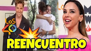 ASÍ FUE el ANSIADO REENCUENTRO entre CHENOA y DAVID BISBAL en los PREMIOS 40 PRINCIPALES [upl. by Llenart]