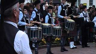 Mass Bands at Blairgowrie Braemar Night 2011mpg [upl. by Hsima]