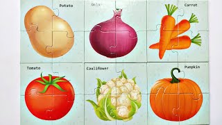 Learn vegetables name for kids Learning vegetables for nursery kids [upl. by Kappel]