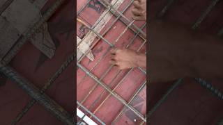 How to tie binding wire  binding wire kaise bandhe  slab steel work slab viral shorts isbt [upl. by Neersin126]