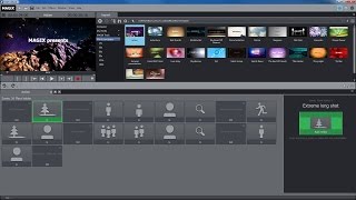 MAGIX Movie Edit Pro 2016 – Movie templates tutorial INT [upl. by Watt]