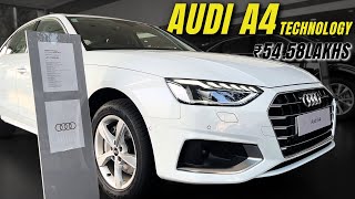 Audi A4 Technology Top Model 2024 Review Features On Road Price [upl. by Einal]