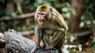 Crazy monkey full hd animal monkeywildlife [upl. by Aimerej856]