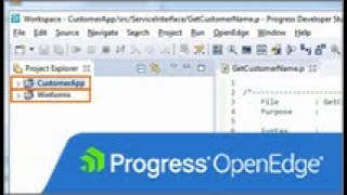 OpenEdge Getting Started with Progress Developer Studio for OpenEdge – Part 2 [upl. by Dugaid]