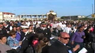 Madonna di Porto Salvo Processione per le vie del paese 26 Aprile 2015 [upl. by Enirrok]