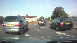 A Drive Around the Magic Roundabout in Swindon HD [upl. by Etteiram]