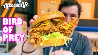 IS THIS MANCHESTERS BEST FRIED CHICKEN BURGER Bird of Prey Subs [upl. by Elleved]