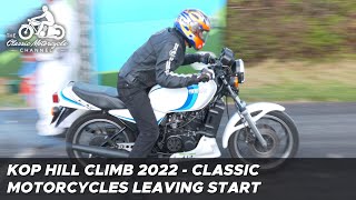 Kop Hill Climb  classic motorcycles 1946 onwards  Sunday 25 September 2022 [upl. by Mateo460]