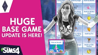 NEW HUGE FREE UPDATE FOR THE SIMS 4 IS HERE Even Better Than Expected [upl. by Inaluahek]